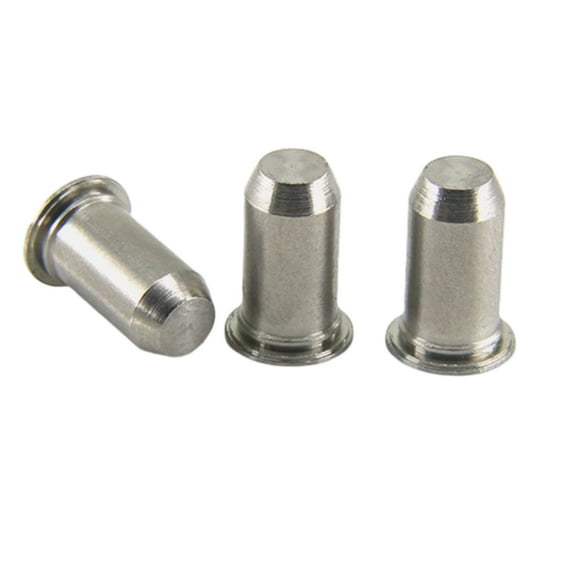 50 Pcs 304 Stainless Steel Guide Pin Rivet Pins 6x12mm.
