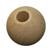 50 Pcs 38MM 1-1/2" Wooden Round Beads w/ 1/2" hole Premium beads are suggested when your projects call for a smooth, quality bead with consistent hole sizes.