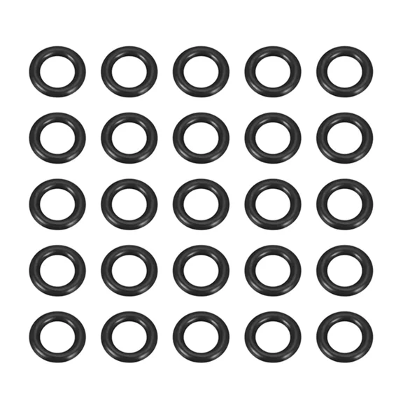 50 Pcs 3Mm X 5Mm X 1Mm O-Rings Rubber Seal Rings For Automotive Machine Plumbing
