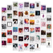 50 Pcs 4x6 Inch Posters Prints Wall Collage Kit for Room Decor - Album Cover, Music, Rapper, Band, Wall Poster for Bedroom for Teens, Gifts