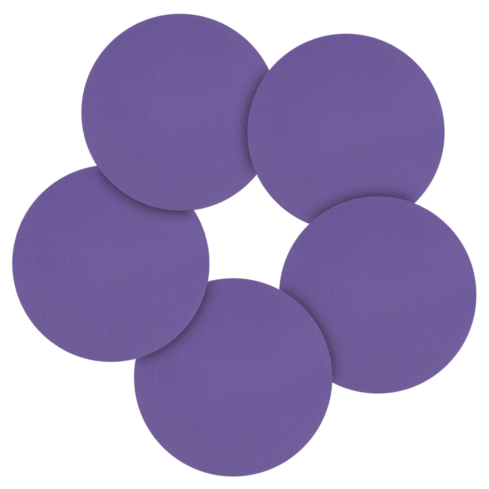 50 Pcs 6 Inch Sanding Disc 1200 Grit Round Hook and Loop Sandpaper Fit for Random Orbital Sander or Automotive Car Repairing, Grinding and Polishing, Purple