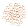thumbnail image 1 of 50 Pcs 8mm Inner Diameter Copper Washers Flat Sealing Gasket Rings for Cars, 1 of 2