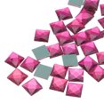 thumbnail image 1 of 50 Pcs Acrylic Flat Back Rhinestones 12mm Square Artificial Gemstone for Crafts Costume Jewelry Making Wine Red, 1 of 7