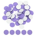 thumbnail image 1 of 50 Pcs Adhesive Felt Circles, 1/2" Round Non-Woven Felt Pads Stickers, Light Purple, 1 of 6