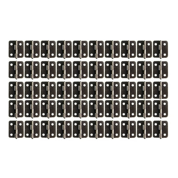 50 Pcs Antique Flat Hinge Wooden Box Hinge Jewelry Box Hinge with Nails