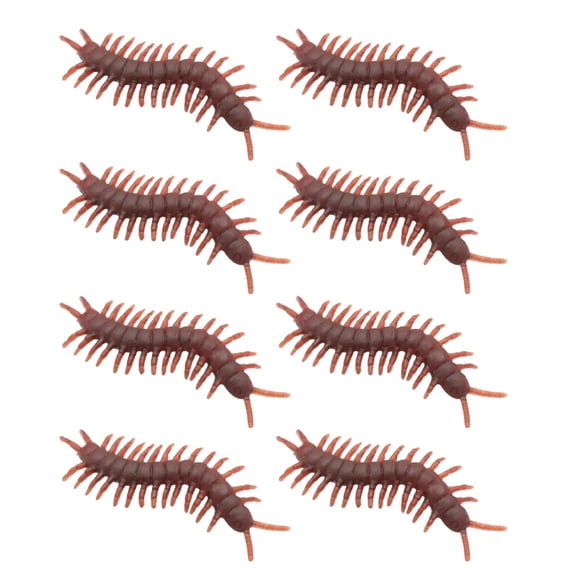 50 Pcs April Fool's Day Props Tricky Toys Realistic Roach Prank Halloween Centipede