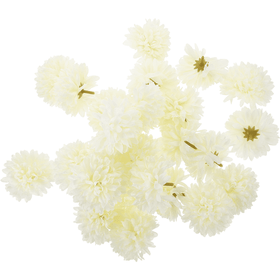 50 Pcs Artificial Chrysanthemums Wedding Decorative Flowers Scene Layout Props