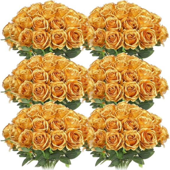 50 Pcs Artificial Rose Flower Realistic Silk Roses with Stem Bouquet of Flowers Plastic Flowers Real Looking Fake Roses for Home Wedding Centerpieces Party Decorations (Black)