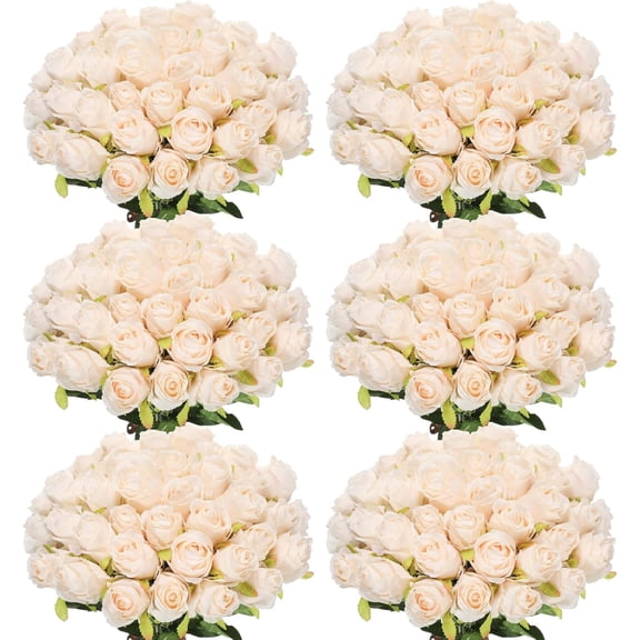 50 Pcs Artificial Rose Flower Realistic Silk Roses with Stem Bouquet of Flowers Plastic Flowers Real Looking Fake Roses for Home Wedding Centerpieces Party Decorations (Black)