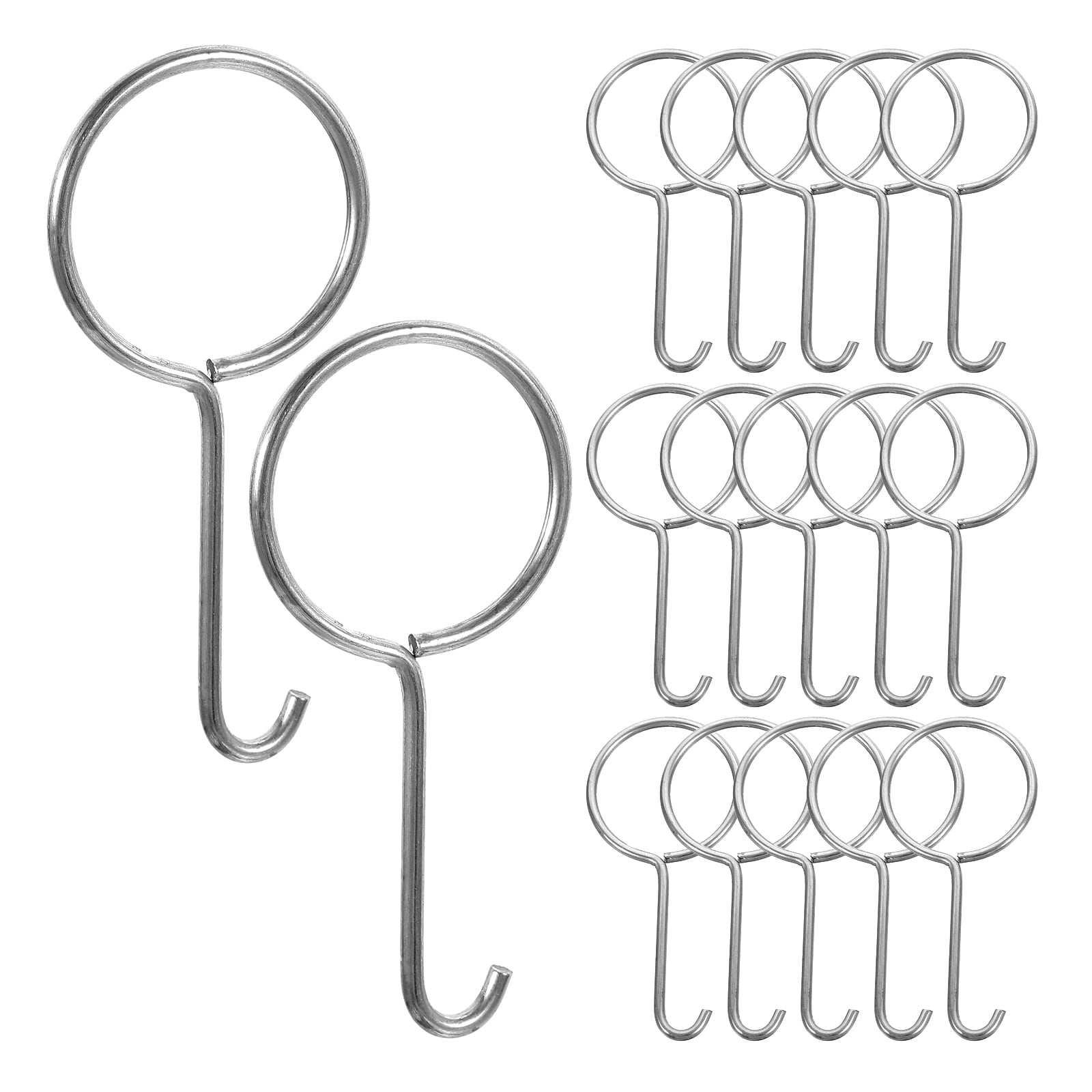 50 Pcs BBQ Cage Hook Grille The Tools Shower Drain Lifting Tools Drain Grate Hooks