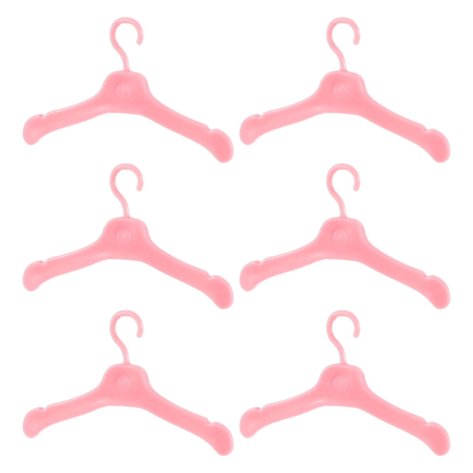 Doll Clothes Hangers Mini Plastic Hangers for Girl Dolls Dollhouse ...