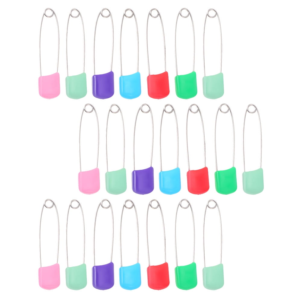 Child Cloth Nappy Diaper Pins Safety Locking Holder Colorful Safety