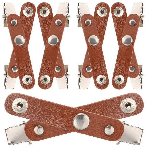 50 Pcs Badge Card Holder Clips Portable Labels Name Employee Staff Nurse