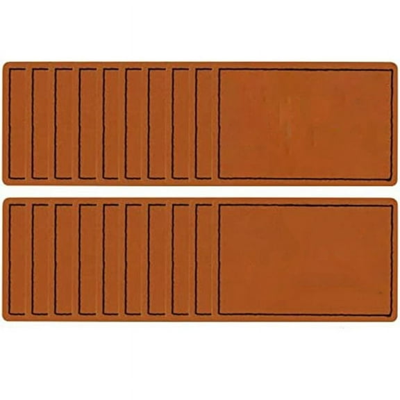 50 Pcs Blank Faux Patches for Hats Leatherette Hat Patches with Adhesive Custom Patches for Custom Fabric Repair Sew