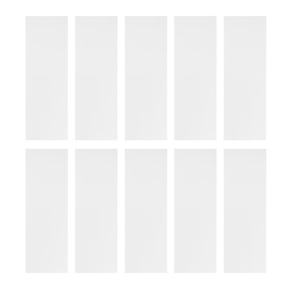 FENGGUIQU 50-Pack Clear Glass Microscope Slides for Lab Use and Biological Sample Observation, and