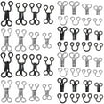 thumbnail image 1 of 50 Pcs Bra Hooks Clothing Closures Clasp Sewing Hooks Eye Sewing Closure Bra Connector Buckle, 1 of 6