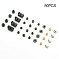 thumbnail image 1 of 50 Pcs Bumper Splash Shield-Under Engine Push Clips Screw Rivet For Toyota, 1 of 6