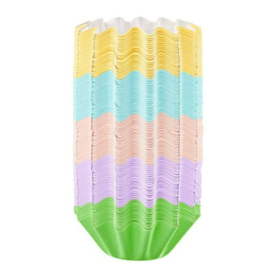 50 Pcs Cake Cups Wedding Wrapping Paper Baking Accessories Multi-function Form Cupcakes Halloween Muffin
