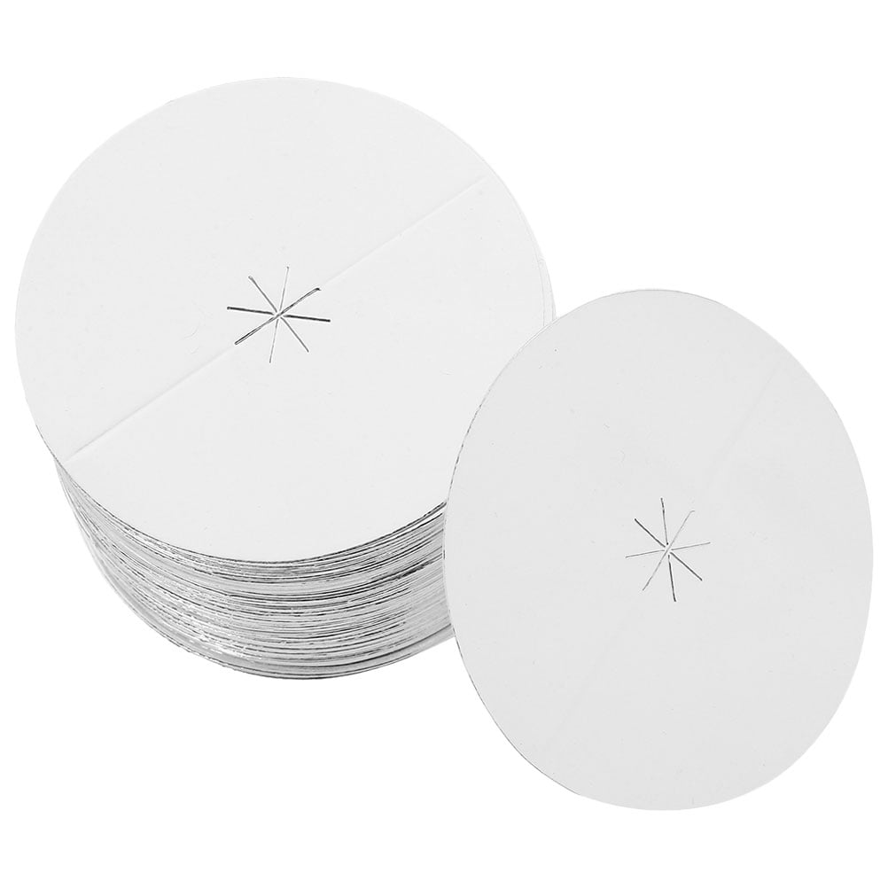 50 Pcs Candle Holders Wax Drip Guards Paper Protectors for Candlesticks