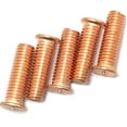 thumbnail image 1 of (50 Pcs) Carbon Steel Copper Plated Welding Screw Solder Point Nail, M6x45mm, 1 of 5