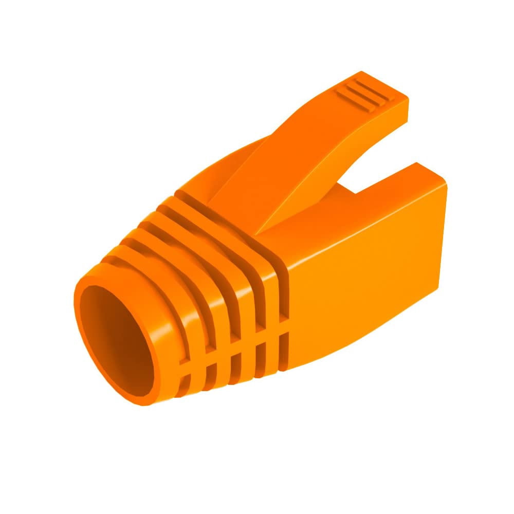 50 Pcs Cat6 Cat6A Cat7 Strain Relief Boot, RJ45 Plug Connector Cover ...