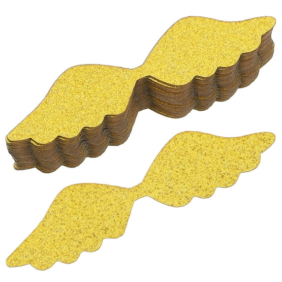 WEAVILUX cake topper paper Golden 50pcs
