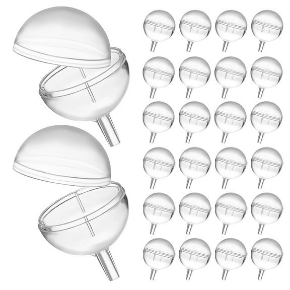 50 Pcs Chocolate Packaging Lollipop Bouquet Holder Transparent