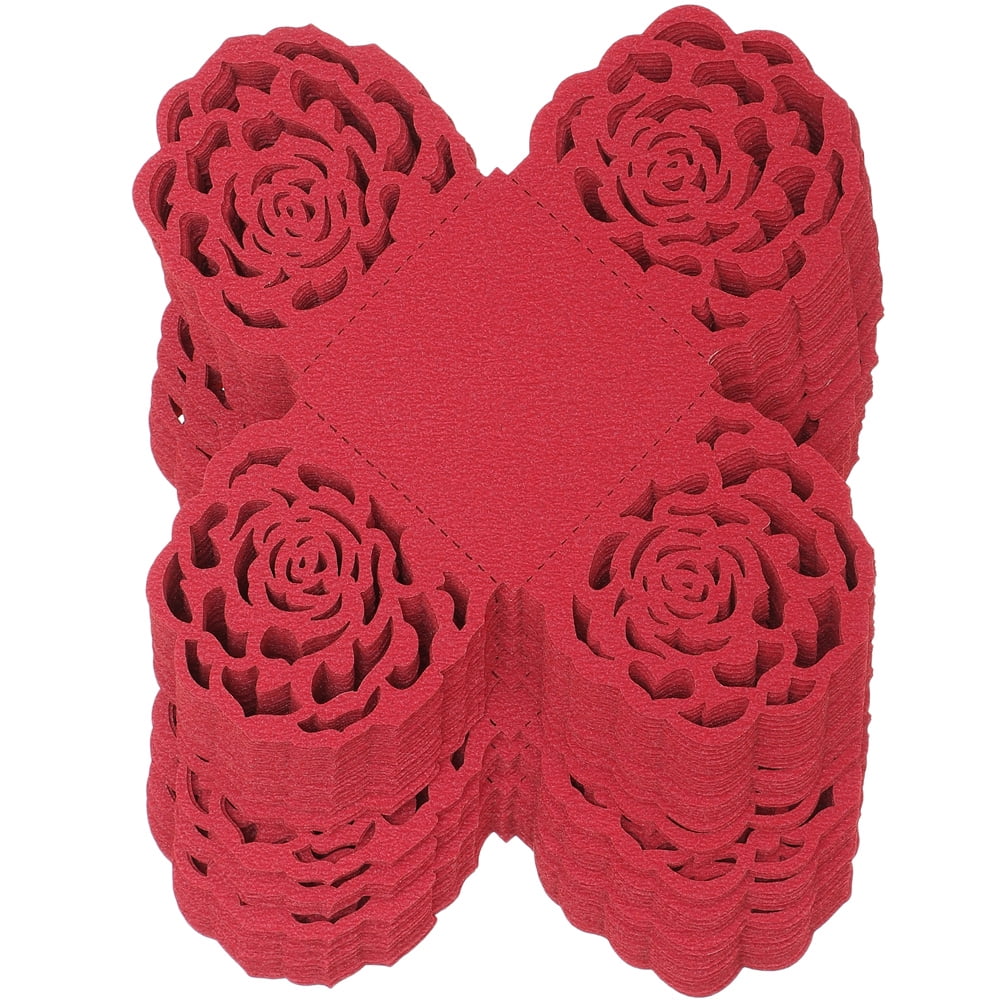 50 Pcs Chocolate Paper Cups Thick Bar Mold Pops Candy Containers ...