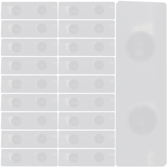 50 Pieces Clear Concave Microscope Slides 7.62 x 2.54 x 0.13 cm for Lab and Scientific Use