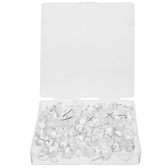 50 Pcs Coat Hanger Push Pin Hook Thumb Tacks for Wall Hangings Push Pin for Wall Wall Push Pin