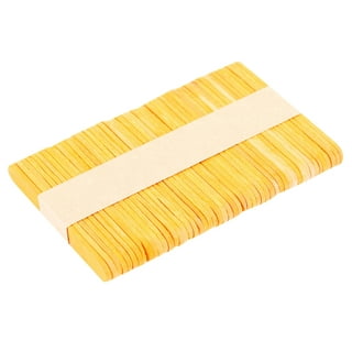 Perfect Stix Jumbo Wooden Craft Sticks (6 x 3/4), Perfect for Waxing,  Craft Project, Tongue Depressor, Popsicle, Ice Cream Stick, Package of  1,000ct