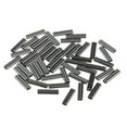 thumbnail image 1 of 50 Pcs Copper Double Barrel Crimping Sleeves 0.8mm Bore Tube Connector, 1 of 7