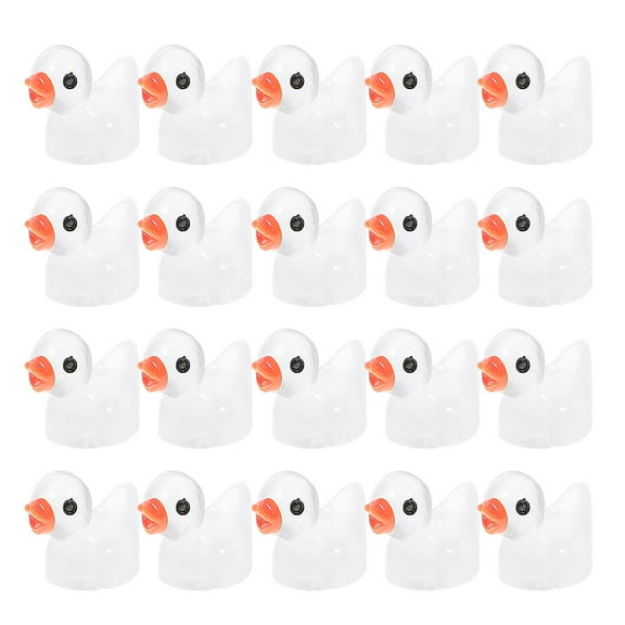 50 Pcs Desktop Decoration Statue Garden Animal for Home Resin