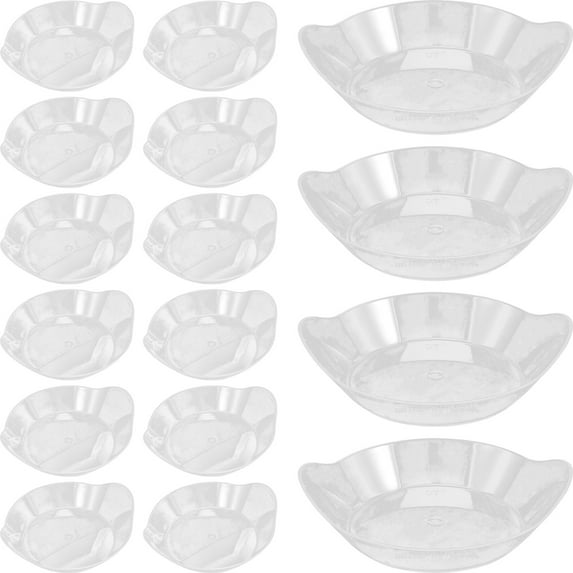 50 Pcs Dessert Bowl Dessert Cups Dessert Shop Supply Dessert Plastic Bowl Plastic Fish Bowl Party Bowls Bakery Accessory