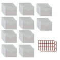 thumbnail image 1 of 50 Pcs Die Cut Storage Bag Clear Plastic Envelopes Pockets Stamp Storage Pocket Die Cuts Pockets, 1 of 8
