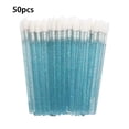 thumbnail image 1 of 50 Pcs Disposable Crystal Makeup Brushes Tool Set Eyelash Lip Brush For Mascara Wands Applicator Swab Eyelash Extension Tools 50pcs blue, 1 of 6