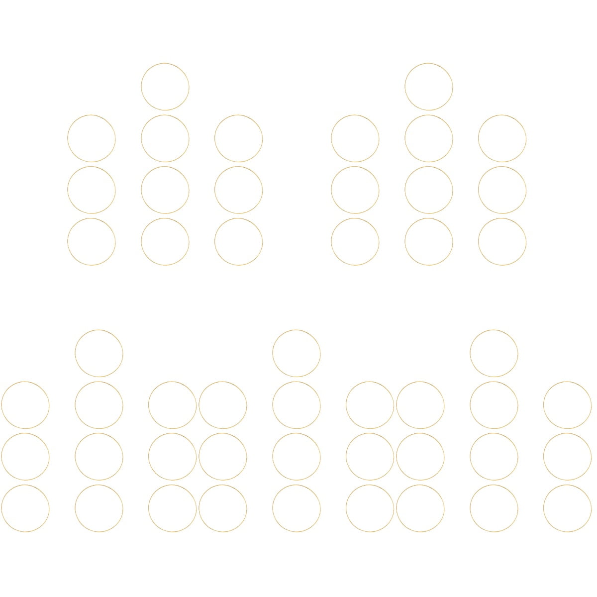 50 Pcs Dream Catcher Hoop Basketball Ornament Craft Hoops Floral Wreath