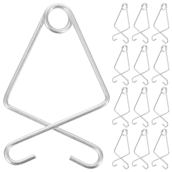50 Pcs Steel Hook Clips for Hanging - Multifunctional Decor Accessories for Home, Office, and Crafts