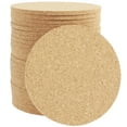 thumbnail image 1 of 50 Pcs Enduring Cork Cup Mats Reusable Cork Bulk Cup Mats DIY Crafts Absorbent Cup Mats Cork Environmental Cork Cup Mat Easy to Use Cork Bulk Cup Mats for Table Dishes Plate, 1 of 8
