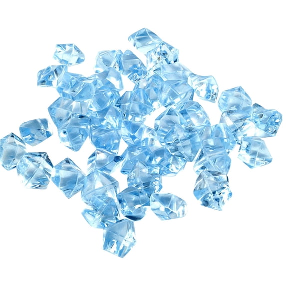 50 Pcs Fake Crushed Ice Rock,Plastic Gems Acrylic Rocks,Acrylic Ice Rocks Transparent Gems,Fake Crushed Gems For Vase Fillers Table Scatter,Birthday Decoration,Wedding Arts And Crafts ,D