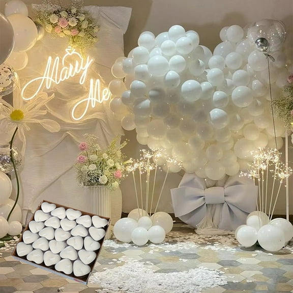 50 Pcs Floating Tea Light Candles Unscented Mini Votive Candles for Wedding Centerpiece Romantic Bath Party Decor Bulk White Paraffin(White)