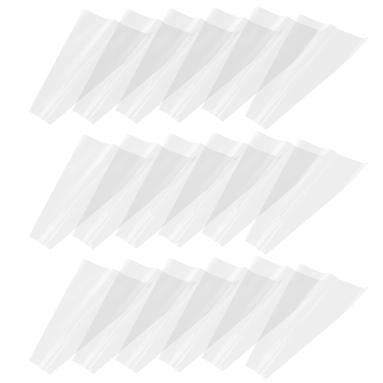 50 Pcs Flower Packaging Bag Wrapping Plastic Bags for Packing Clear