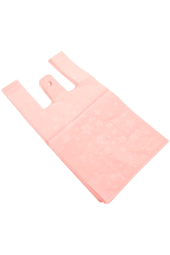 50 Pcs Foldable Grocery Bags Plastic Handbag Small Travel Shopping