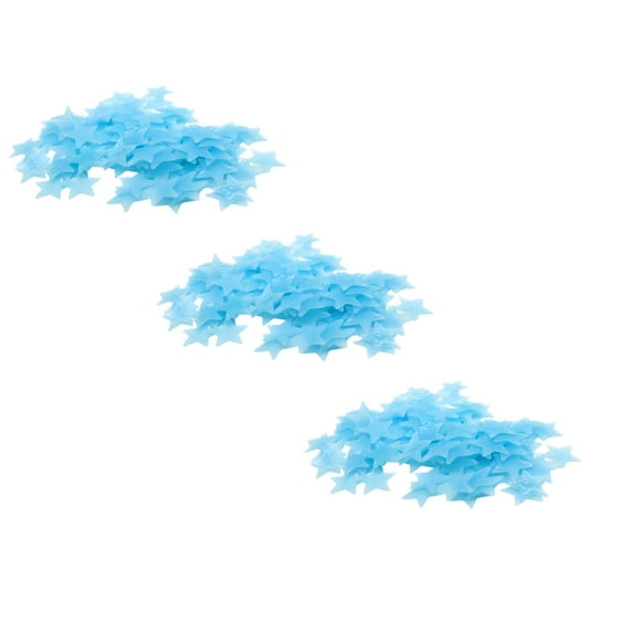 50 Pcs Fun Colorful Glow in The Dark Luminous Stars Fluorescent Noctilucent Wall Stickers Murals Decals for Home Art Decor Ceiling Wall Decorate Kids Bedroom Room Decorations 1/2/3/4/5/6Pack