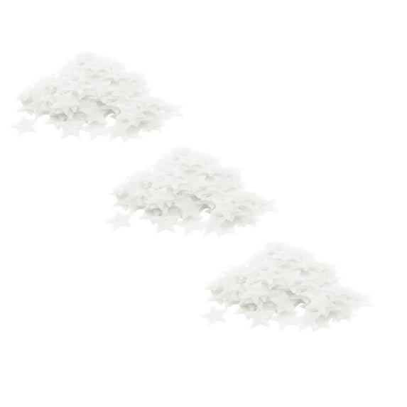 50 Pcs Fun Colorful Glow in The Dark Luminous Stars Fluorescent Noctilucent Wall Stickers Murals Decals for Home Art Decor Ceiling Wall Decorate Kids Bedroom Room Decorations 1/2/3/4/5/6Pack