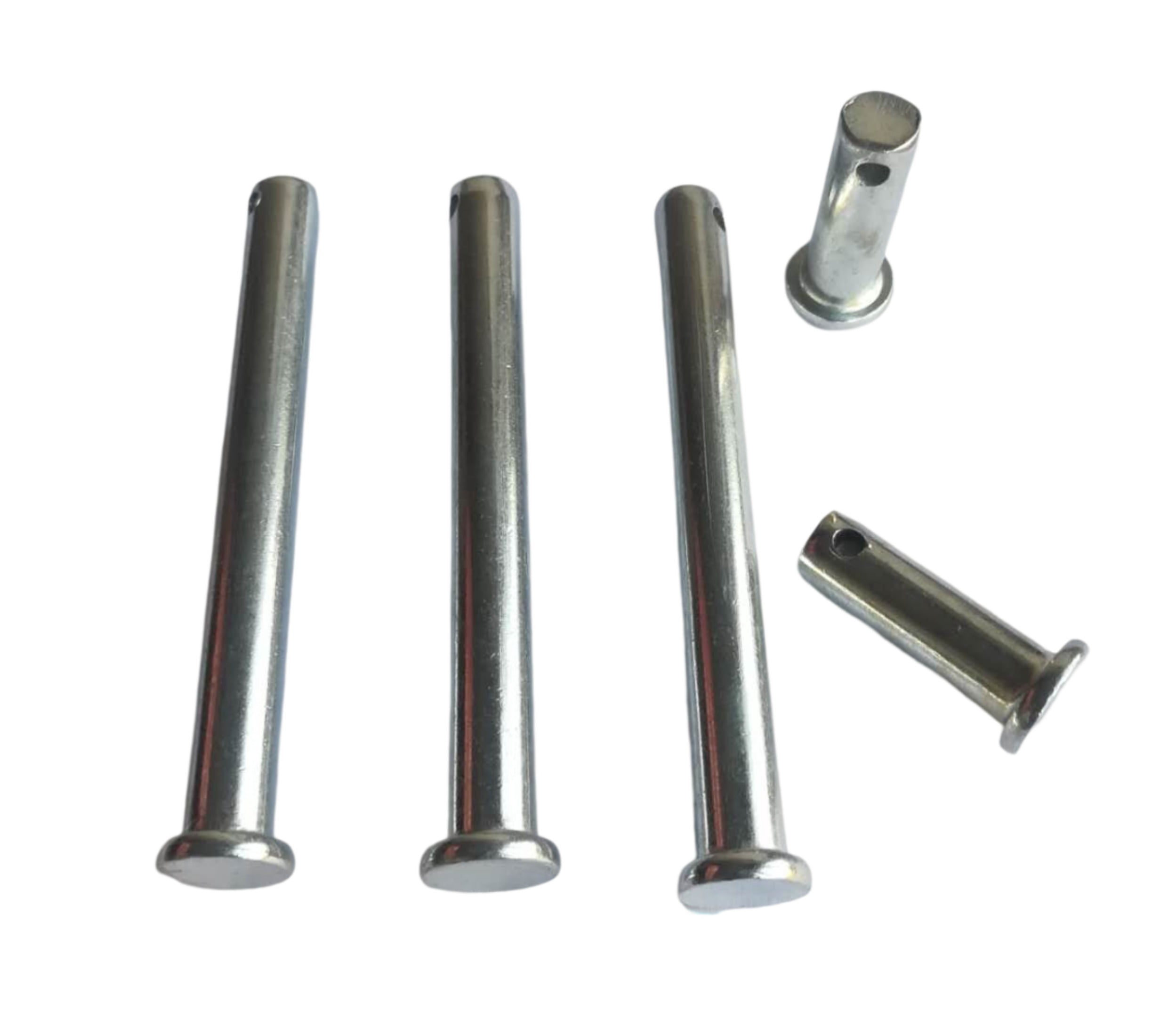 50 Pcs Galvanized Pin Positioning Pins, for Mechanical Equipment Electronic Accessories 10X50mm.