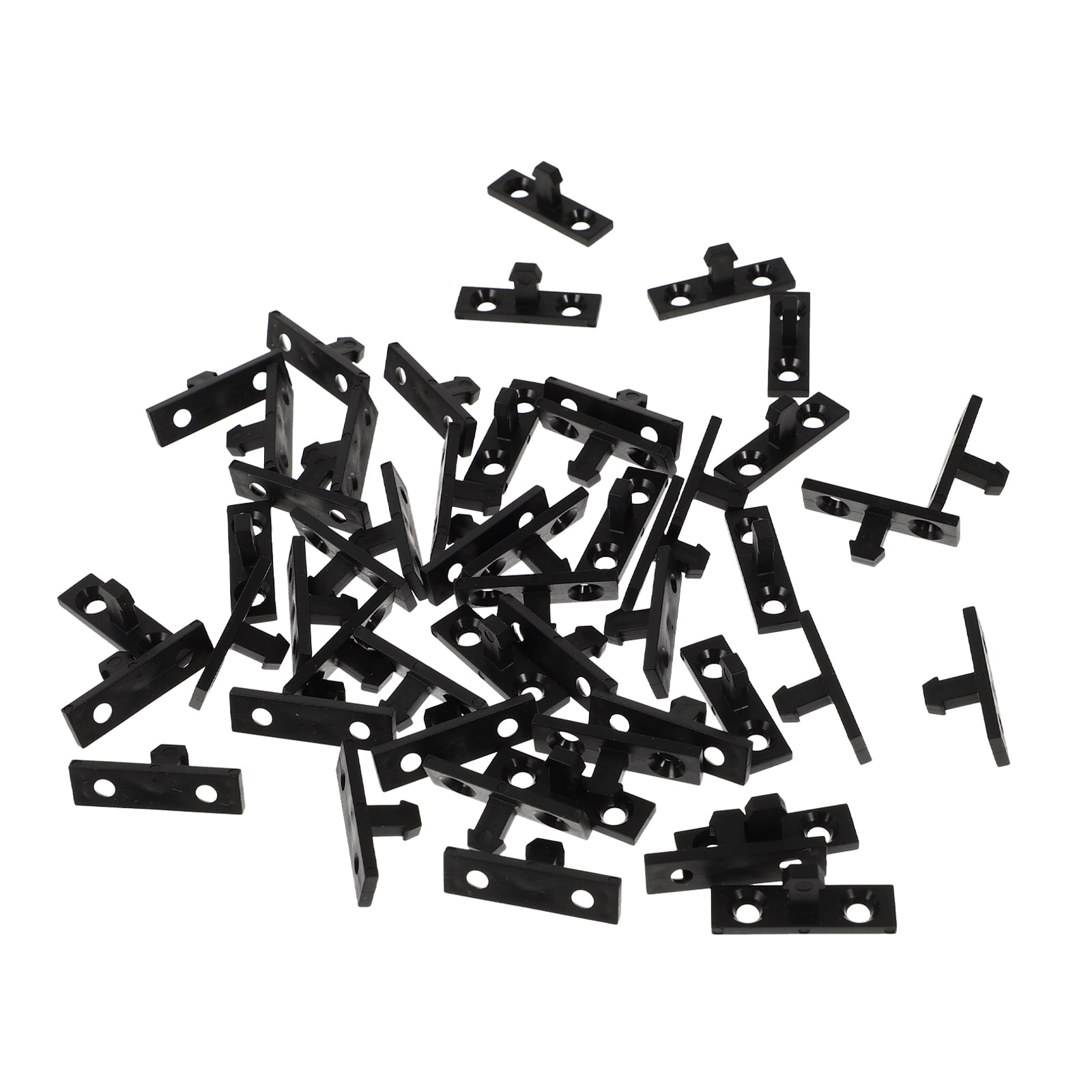 50 Pcs Garbage Can Trash Lock Push Button Plastic PushButtons Waste