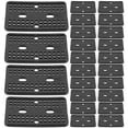 50 Pcs Garden Nail Mulch Landscape Staple Gasket Camping Supplies Garden Staples Pad Black