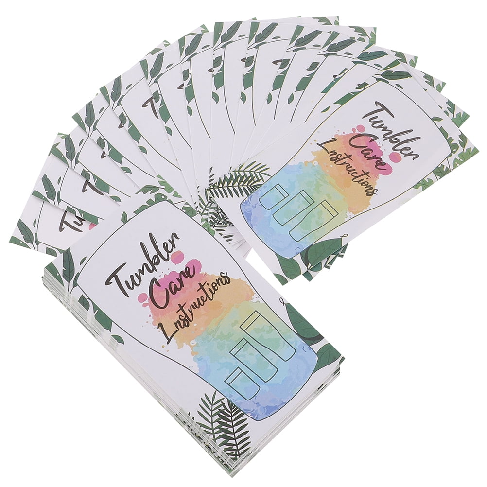 Packing Inner Card 50 Pcs Glass Paper Packing Cards Cups Labels Mug Bulk - Walmart.com
