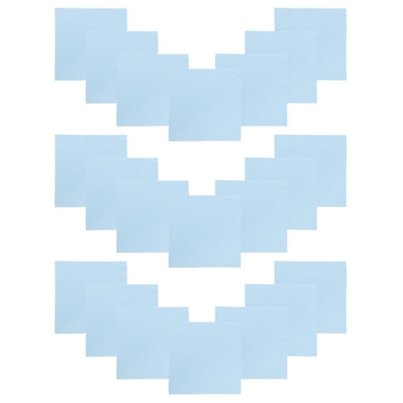 50 Pcs Glasses Cleaning Cloth Supple Eyeglass Phone Screen Wipes Wet Cleaner Tool